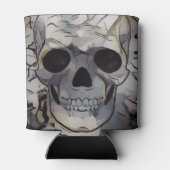 Rafraîchisseur Pour Canette Art crâne et os (Dos)