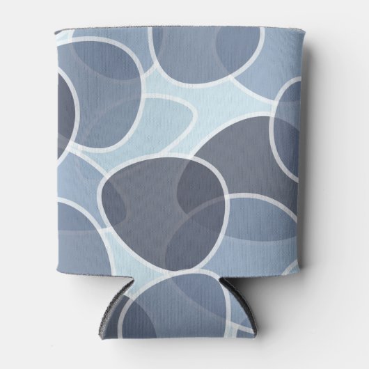 Rafraîchisseur Pour Canette Art de conception de forme de haricot Abstrait (Devant)