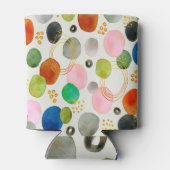 Rafraîchisseur Pour Canette Art de la Parties scintillant d'or de galets Abstr (Dos)