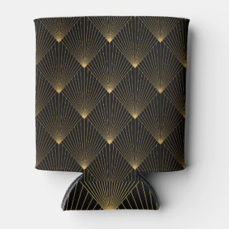 Rafraîchisseur Pour Canette Art Déco : L'élégance de l'or noir.