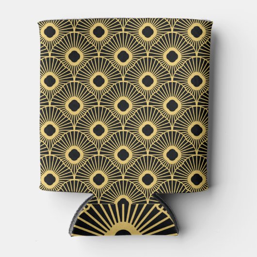 Rafraîchisseur Pour Canette Art déco : Ornate Seamless Motif (Devant)