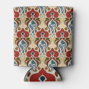 Rafraîchisseur Pour Canette Art Déco Vintage Motif sans couture