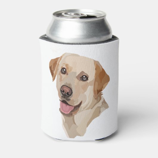 Rafraîchisseur Pour Canette Art du Labrador Abstrait (Can Dos)