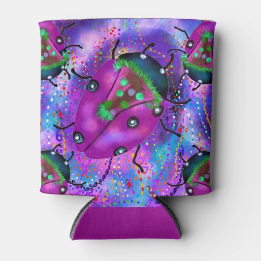 RAFRAÎCHISSEUR POUR CANETTE ART LADYBUG (Devant)