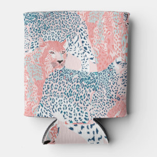 Rafraîchisseur Pour Canette Art Leopard Motif animal Abstrait