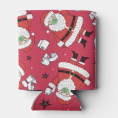 Rafraîchisseur Pour Canette Article Santa sur papier toilette (Dos)