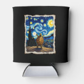 Rafraîchisseur Pour Canette Artistic Turtle Shirt Starry Night Turtle (3) (Devant)