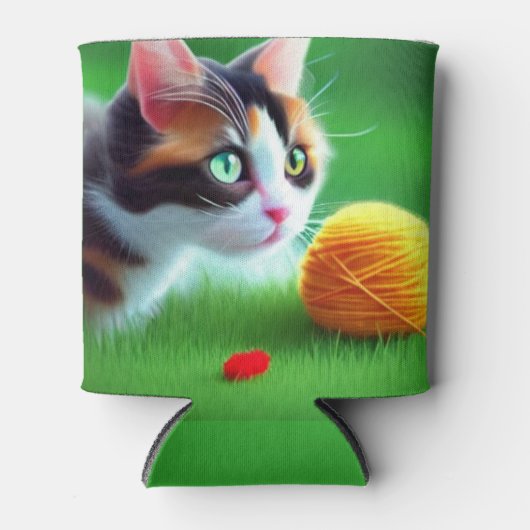 Rafraîchisseur Pour Canette Artsy Cat (Devant)