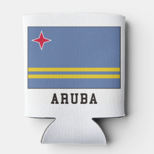 Rafraîchisseur Pour Canette Aruba, drapeau