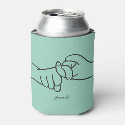 Rafraîchisseur Pour Canette ASL Friends Can Cooler - mignon (Can devant)