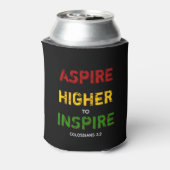 Rafraîchisseur Pour Canette ASPIRE PLUS HAUT POUR INSPIRER BHM Motivational (Can Dos)