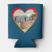 Rafraîchisseur Pour Canette Assis près du quai de la baie (Devant)