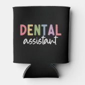 Rafraîchisseur Pour Canette Assistant dentaire | Cadeaux pour dentiste adjoint (Devant)