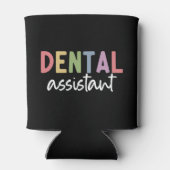 Rafraîchisseur Pour Canette Assistant dentaire | Cadeaux pour dentiste adjoint (Dos)