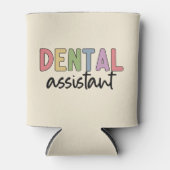 Rafraîchisseur Pour Canette Assistant dentaire | Cadeaux pour dentiste adjoint (Devant)