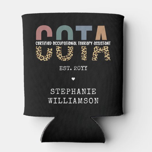 Rafraîchisseur Pour Canette Assistant en ergothérapie certifié COTA (Dos)