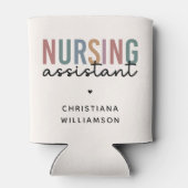 Rafraîchisseur Pour Canette Assistant infirmier personnalisé (Dos)