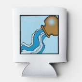 Rafraîchisseur Pour Canette Astrologie Zodiac Aquarius Anniversaire Can Cooler (Dos)