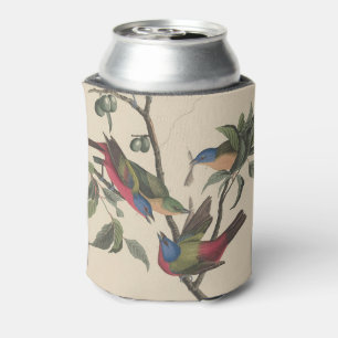 Rafraîchisseur Pour Canette Audubon Vibrant Peint Bunting Faune Peinture
