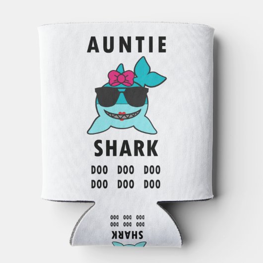 RAFRAÎCHISSEUR  POUR CANETTE AUNTIE SHARK DOO DOO DOO (Dos)