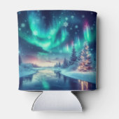 Rafraîchisseur Pour Canette aurora borealis/Noël/hiver (Dos)