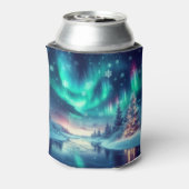 Rafraîchisseur Pour Canette aurora borealis/Noël/hiver (Can Dos)
