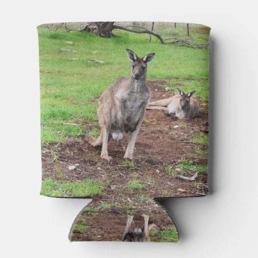 Rafraîchisseur Pour Canette Aussie Homme Kangaroo, (Dos)