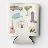 Rafraîchisseur Pour Canette Austin, Texas mariage de bachelorette (Devant)