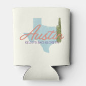 Rafraîchisseur Pour Canette Austin, Texas mariage de bachelorette (Dos)