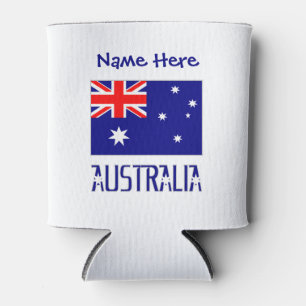 Rafraîchisseur Pour Canette Australie Drapeau Australien Bleu Personnalisé