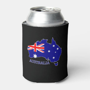 Rafraîchisseur Pour Canette Australie Drapeau Australien Carte Voyage