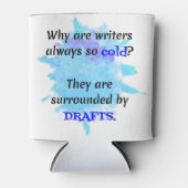 Rafraîchisseur Pour Canette Auteur plaisanter Anglais Enseignant Drôle cadeau (Devant)