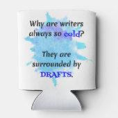 Rafraîchisseur Pour Canette Auteur plaisanter Anglais Enseignant Drôle cadeau (Dos)