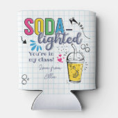 Rafraîchisseur Pour Canette autocollant carré soda-léger (Dos)