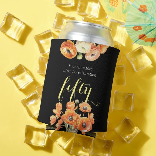 Rafraîchisseur Pour Canette Automne 50e anniversaire fête Orange Blossom (Été in situ)