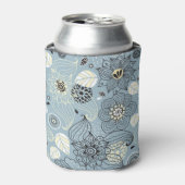 Rafraîchisseur Pour Canette Automne Floral : Design saisonnier élégant (Can devant)