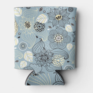 Rafraîchisseur Pour Canette Automne Floral : Design saisonnier élégant