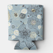 Rafraîchisseur Pour Canette Automne Floral : Design saisonnier élégant (Dos)