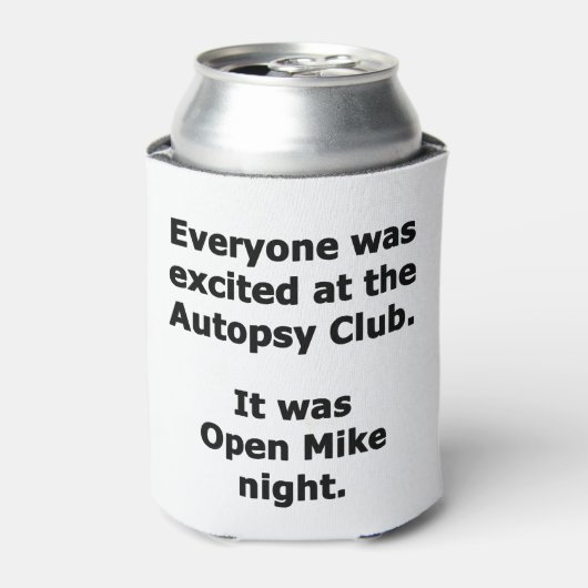 Rafraîchisseur Pour Canette Autopsie Club (Can devant)