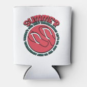 Rafraîchisseur Pour Canette Aventure d'été | Flip-Flops & Travel Inspiré (Devant)