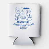 Rafraîchisseur Pour Canette Aventure Vacances en famille (Devant)