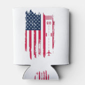 Rafraîchisseur Pour Canette avion militaire (Dos)