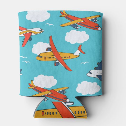 Rafraîchisseur Pour Canette Avions et nuages, arrière-groupe sans soudure pour (Dos)