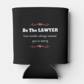 Rafraîchisseur Pour Canette Avocate de la Faculté de droit - Diplôme (Dos)