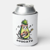 Rafraîchisseur Pour Canette Avocato Bhelp - Punk Cat Avocado Pixel Art (Can devant)