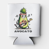 Rafraîchisseur Pour Canette Avocato Bhelp - Punk Cat Avocado Pixel Art (Devant)