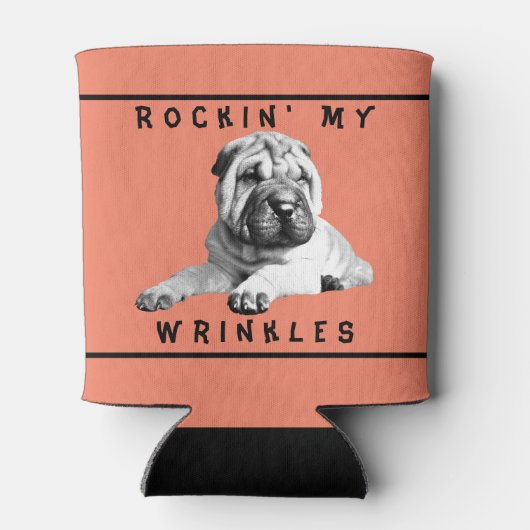 Rafraîchisseur Pour Canette Awesome Pei Shar Peut refroidir (Dos)