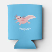 Rafraîchisseur Pour Canette axolotl rose pâle (Dos)