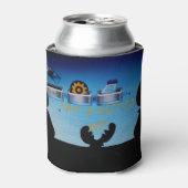 Rafraîchisseur Pour Canette Ayez un joyeux Noël de Noël - Un numérique festif (Can devant)