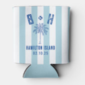 Rafraîchisseur Pour Canette B + H Palm Tree Conception personnalisée 01 (Devant)